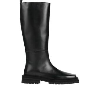 Italian leather knee boots. Trussardi.